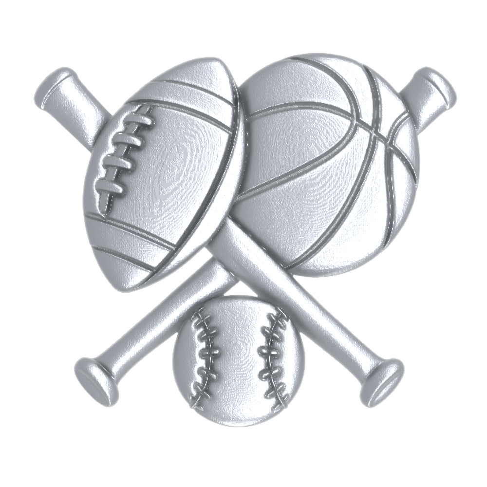 Football, Basketball & Baseball